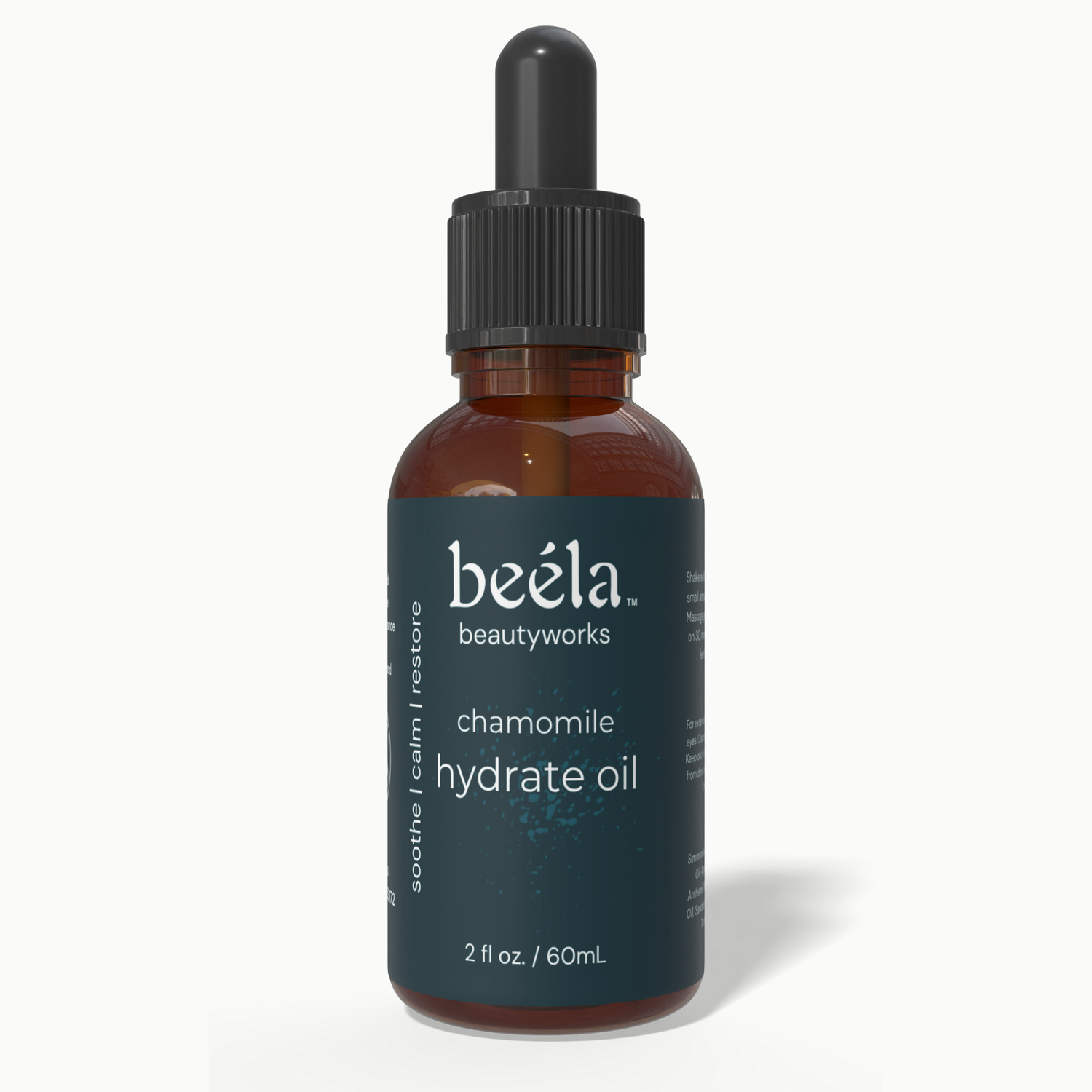 Beela Chamomile Hydrate Scalp Oil — soothing and hydrating pre-wash scalp oil for dryness and irritation.